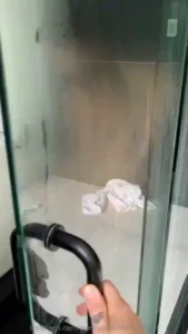 Hot shower video i woke up so horny i decided to play with my dildo