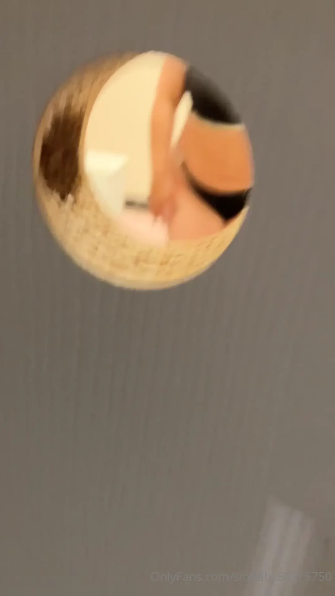 I think we have a peeping tom at the office 