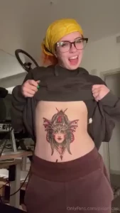 I got this crazy new tattoo this weekend it s going to make flashing