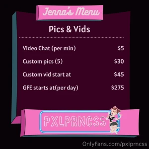 It s a new month so i ve updated my menu i m always taking requests part 1