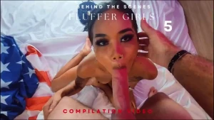 Fluffer girls 5 - a behind the scenes compilation of girls taking good