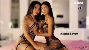 Video 15 caring is sharing 2 wild babes on the bed kissing licking