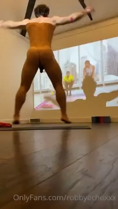 Workout time i love working out naked take off your clothes and join 