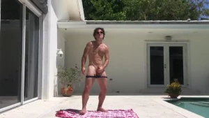 Sun shine jerk off video