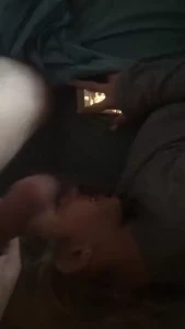 Rubbing my dick on khloe kapri s face while shes on her phone