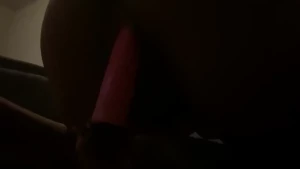 A video of me fucking from behind w my vibrate