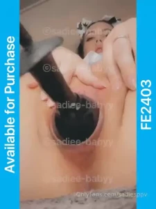 My first full fist fe2403 12 00mins long - 30 this cow is insatiable i