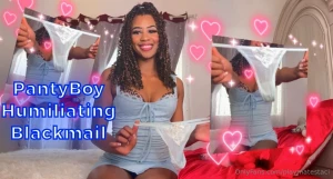 Pathetic pervert in panties yes i m talking to you i ve completely