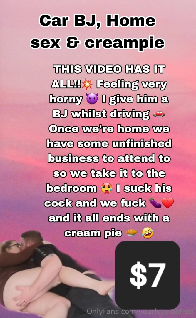 This video has it all feeling very horny i give him a bj whilst 