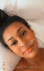 Swallow even when he misses unlock for the full facial video