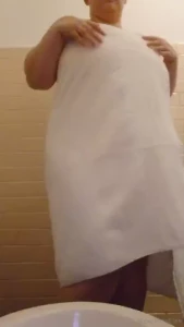 Feeling shower fresh ready for a good night sleep and a hella early