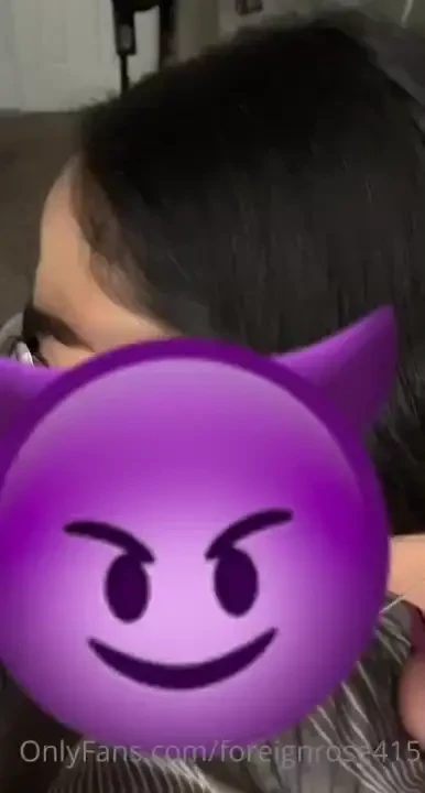 An up close view of some sloppy dick sucking with lots of gagging it 