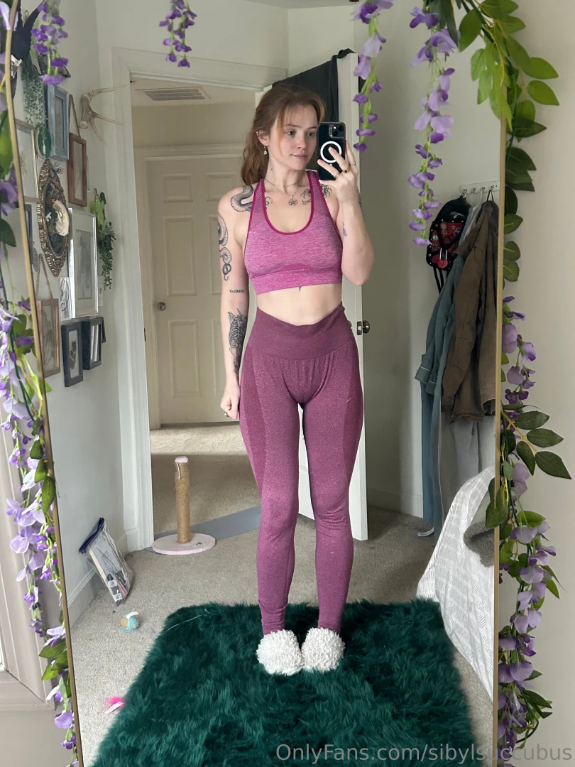 My morning cute workout outfit 