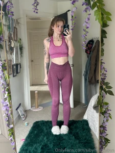 My morning cute workout outfit