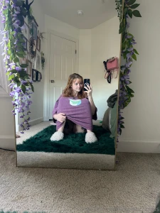 Sneaky peek at my pussy