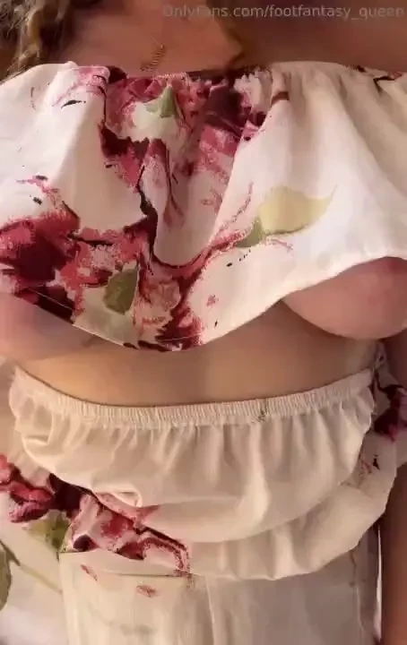 Today the wind decided to tease my dress revealing more than just my 