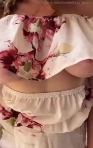 Today the wind decided to tease my dress revealing more than just my