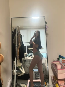 I moved my clothing rack next to my mirror months ago temporarily but