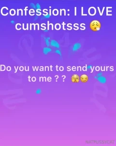 And turn me on directly whenever you purchase any vid from me send a 5