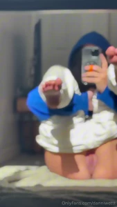 Pumping cream i was not expecting that much cream you have to see this