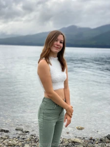 I picked the perfect outfit for icy strait