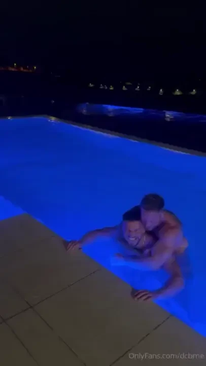 When paultheplumber and i got in the pool it somehow got a little 
