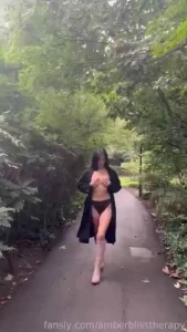 Don t mind me just out for a little stroll public exhibitionism
