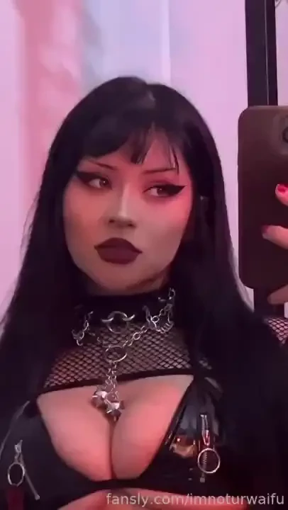 Your fave mean goth mommy fyp goth gothgirl thick thickthighs egirl part 1 