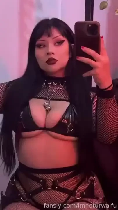 Your fave mean goth mommy fyp goth gothgirl thick thickthighs egirl part 2 