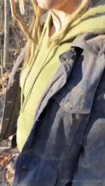 Join me as i walk on a nature trail and take my friend to the side 