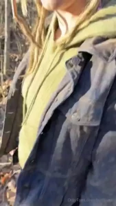 Join me as i walk on a nature trail and take my friend to the side