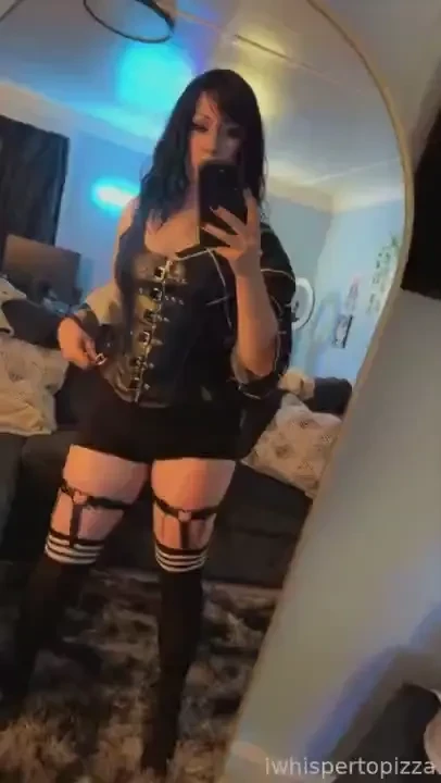 I felt like a hot goth queen today fyp goth selfie alt emo 