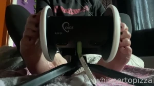 Asmr massaging your ears with my feet this was an older video on