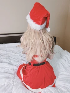 Santa girl asian japanese sexy cute santa girl christmas cosplay part 3