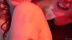 Lesbian domination in lingerie and strapon fuck with mushroomsofi you part 2