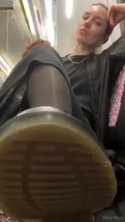 Join me for a journey on the subway you don t mind if i rest my boots 