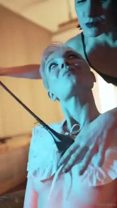 Teasing my beautiful sub girl berlingirlfree with a crop 