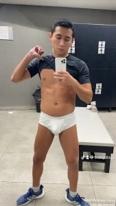 Briefs in the gym part 9