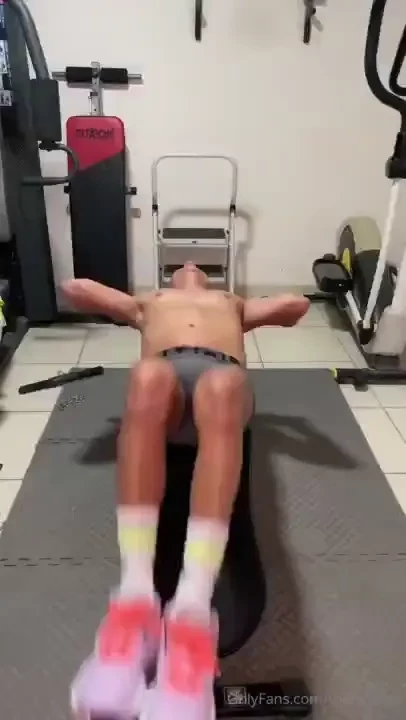 Naked workout session click to unlock 