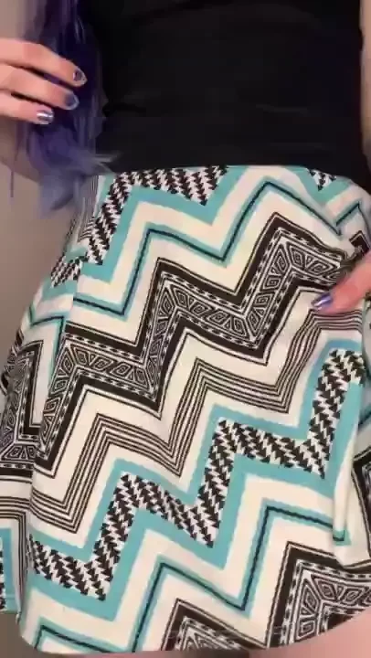 Loving this adorable little skirt with hidden thigh garter of course a part 1 