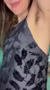 Spreading my hairy asshole open under this dress for your viewing part 1