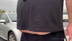 Some belly fun after pigfeeder took me to the buffet to make a pig out