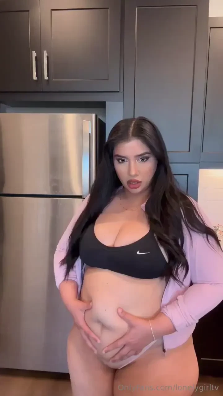 Piggy slut belly play teaser 