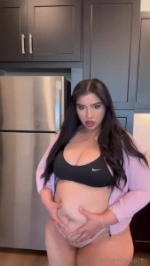 Piggy slut belly play teaser