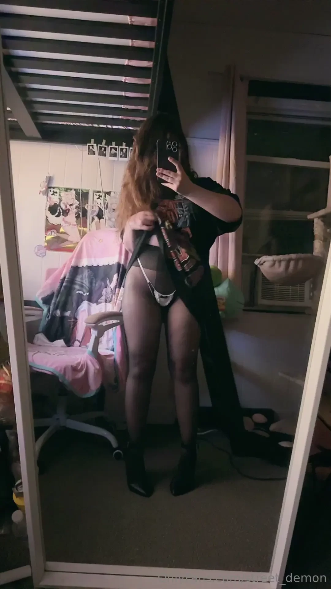 Your tomboy girlfriend is sending you some videos photos to get your 