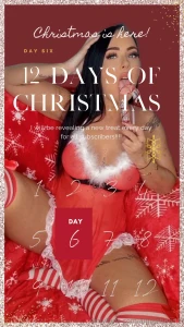 Christmas countdown calander day6 aimeeheart mrs claus has been a very