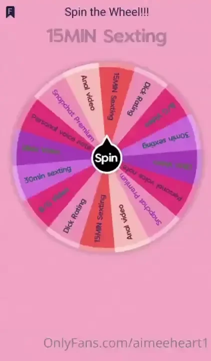 Spin the wheel nbsp lets have some fun i wanna try something new and 