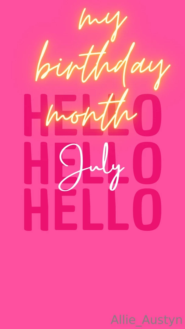 Tip me under this post to wish me happy birthday all is appreciated 