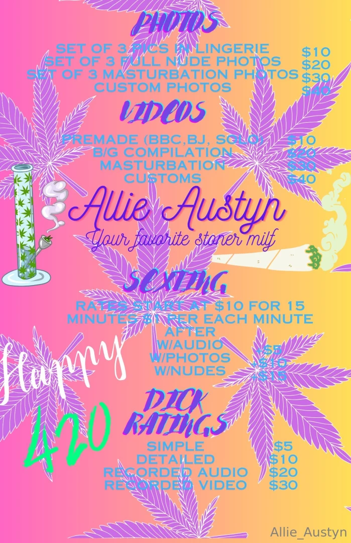 Happy 420 babes don t forget to ask me about customs let me in on all 