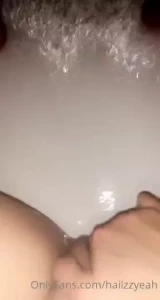 A little fun in the shower tonight